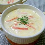 えのきたっぷり~ミルク味噌チーズのスープ
